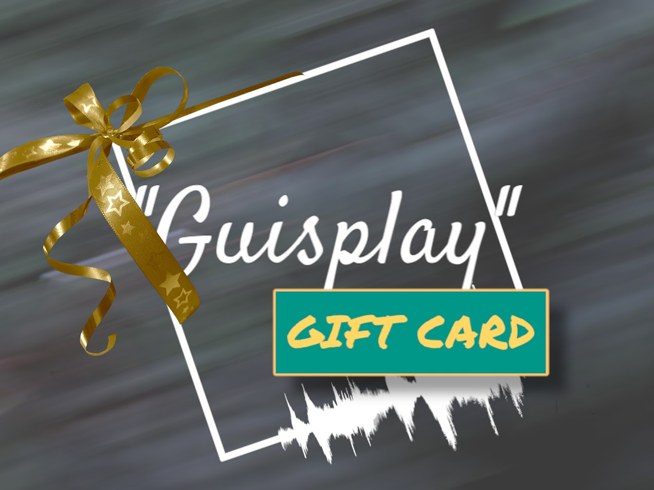 Guisplay Guitar Display Gift Card