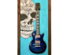 Mexican Skully Guisplay Guitar Display png 8